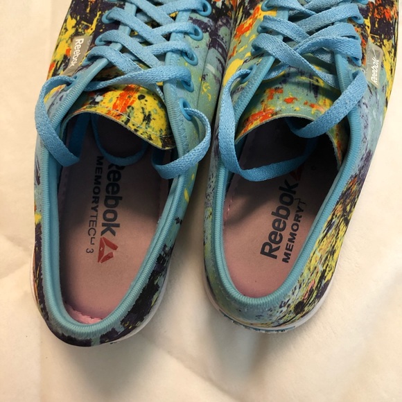 Reebok Watercolour Memory Foam Sneakers - Picture 6 of 6